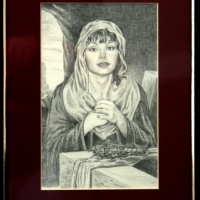   “ МАРИЯ  МАГДАЛЕНА ” (перед воскресшим Христом)