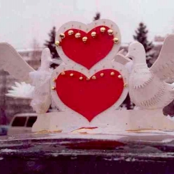 Муляжи на свадебные машины